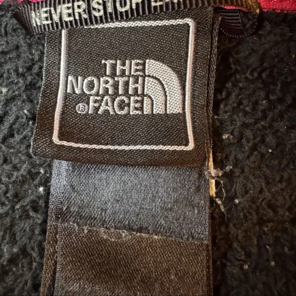 North Face Jacket Womens Medium Full Zip Long Sleeve Outdoors Zip Black Fleece - Picture 6 of 9